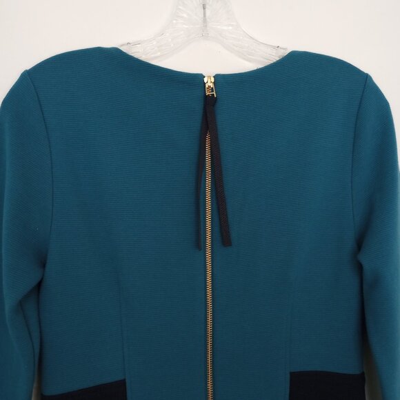 Boden Laura Ottoman Midi Dress in Drummer Blue - Picture 6 of 11